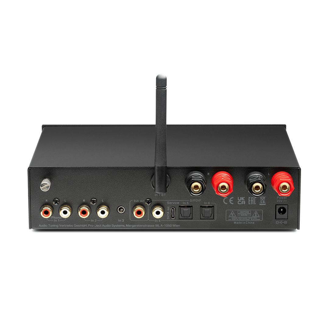 Pro-Ject Stereo Box E + Audio-Technica LP3XBT + JBL240B Bookshelf Speakers - K&B Audio