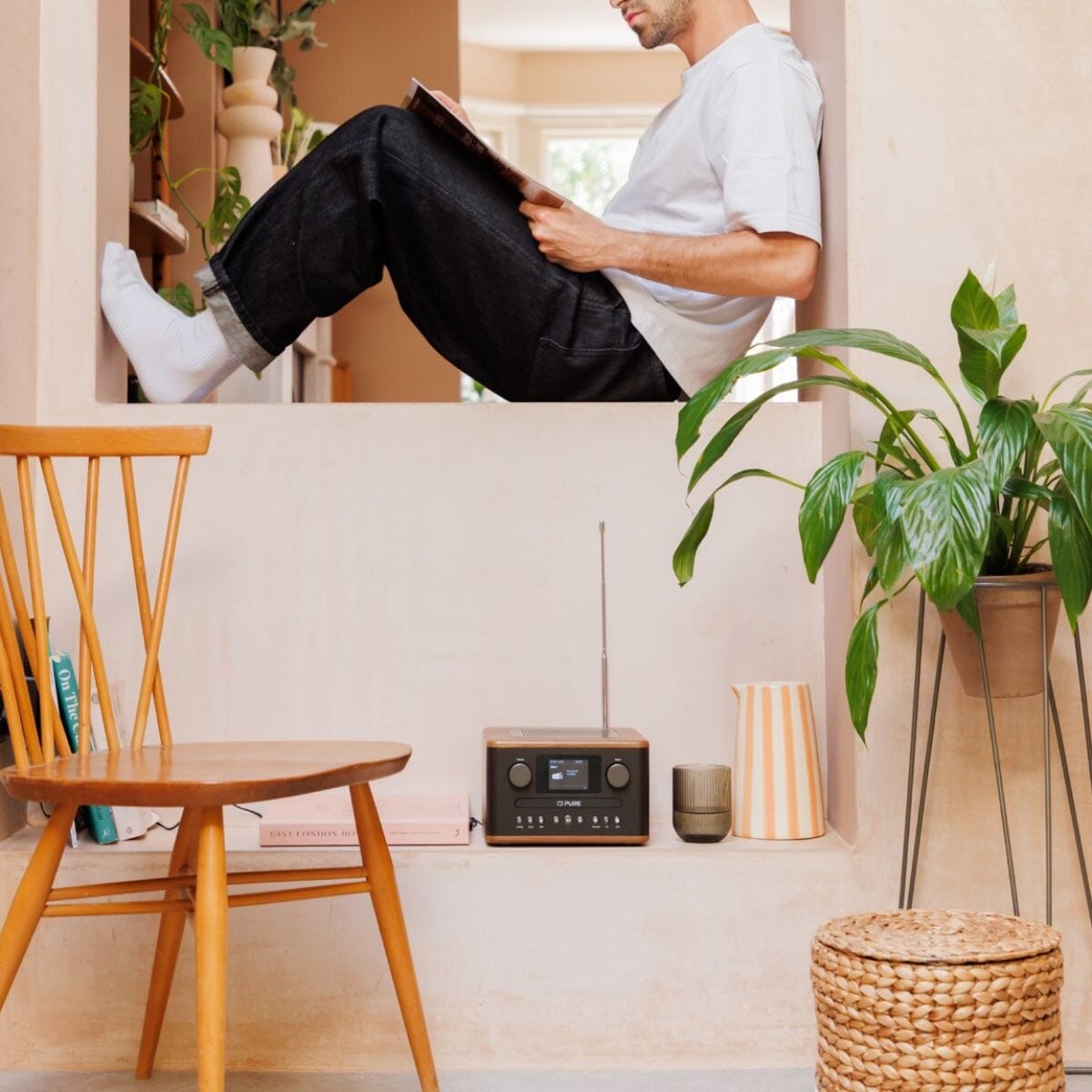 Pure Classic C-D4 DAB/FM Radio with CD Player & Bluetooth - K&B Audio