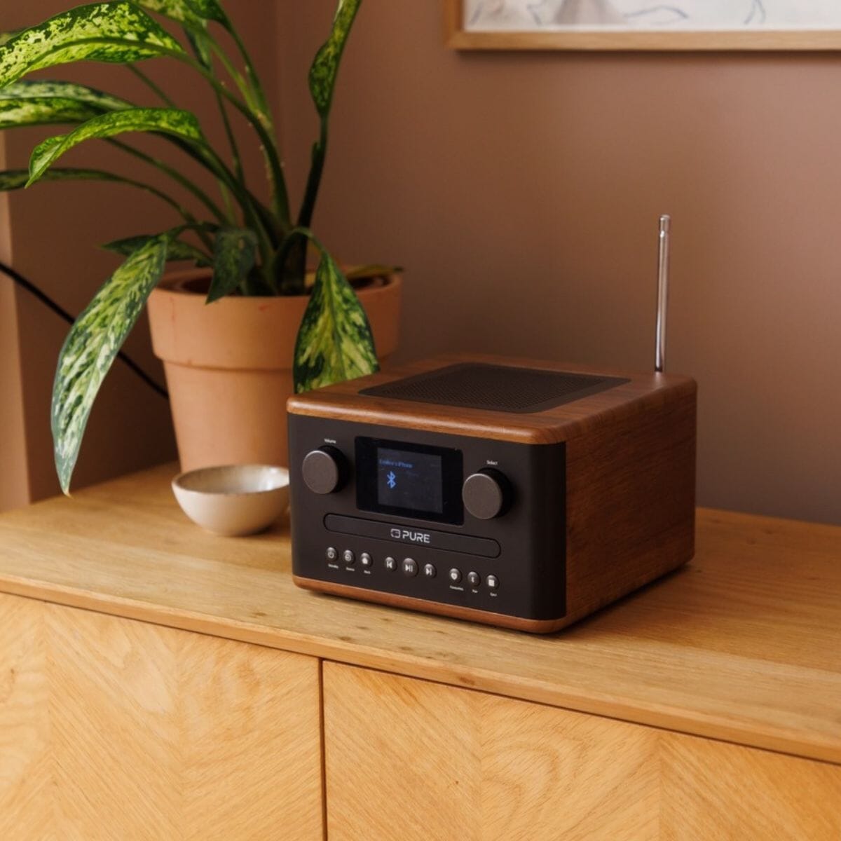 Pure Classic C-D4 DAB/FM Radio with CD Player & Bluetooth - K&B Audio