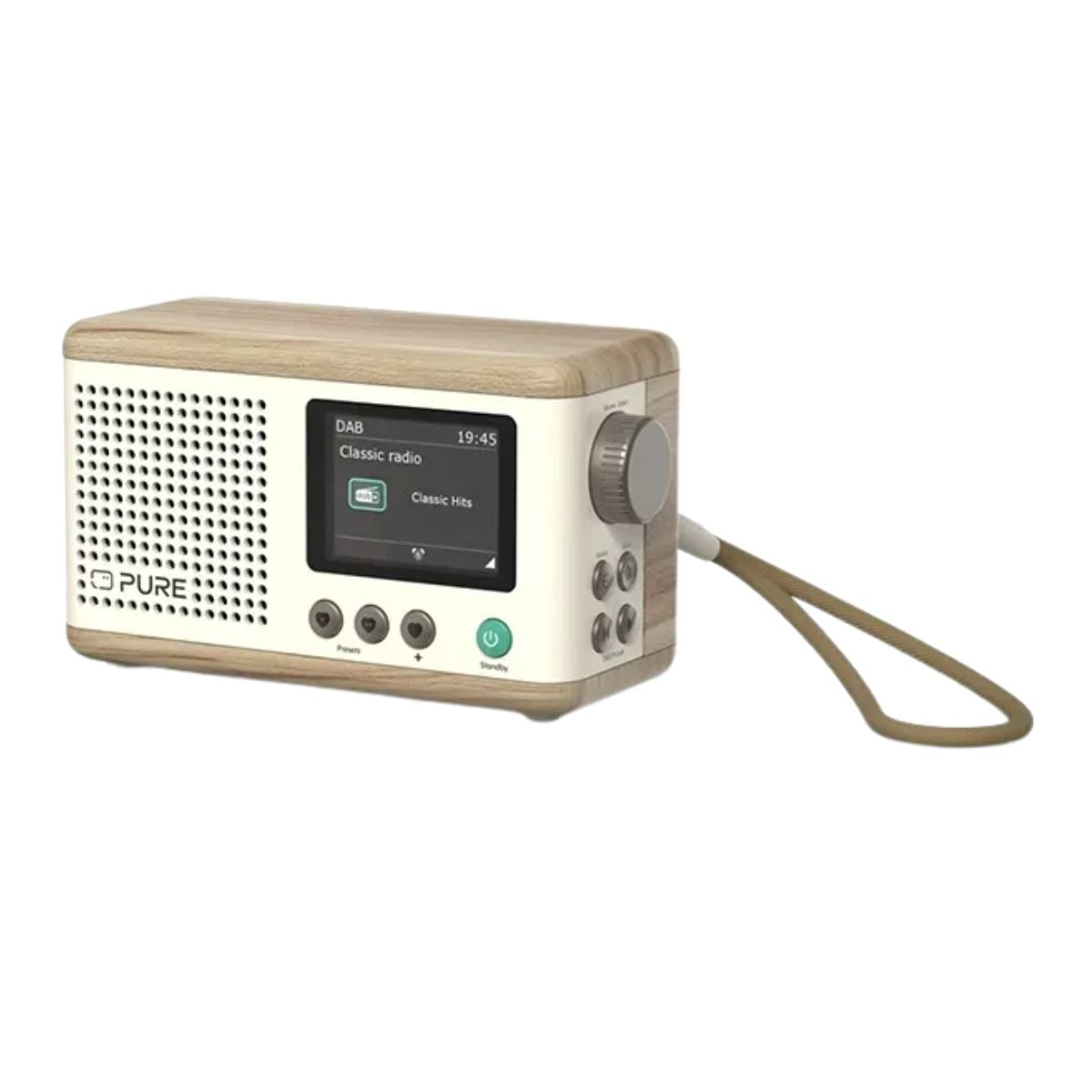 Pure Classic Mini Portable FM/DAB+ Radio with Bluetooth - K&B Audio