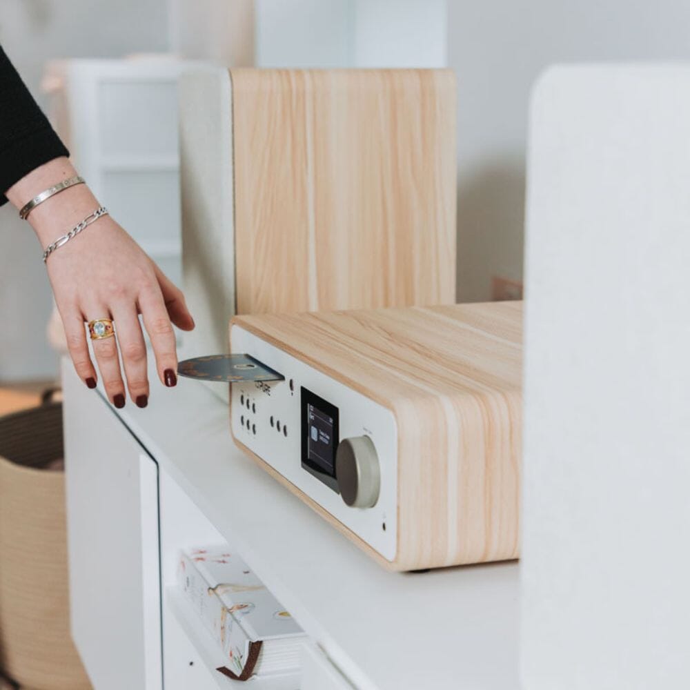 Pure Classic Stereo System with CD / Radio / Bluetooth + Pro-Ject E1.2 Audiophile Turntable - K&B Audio