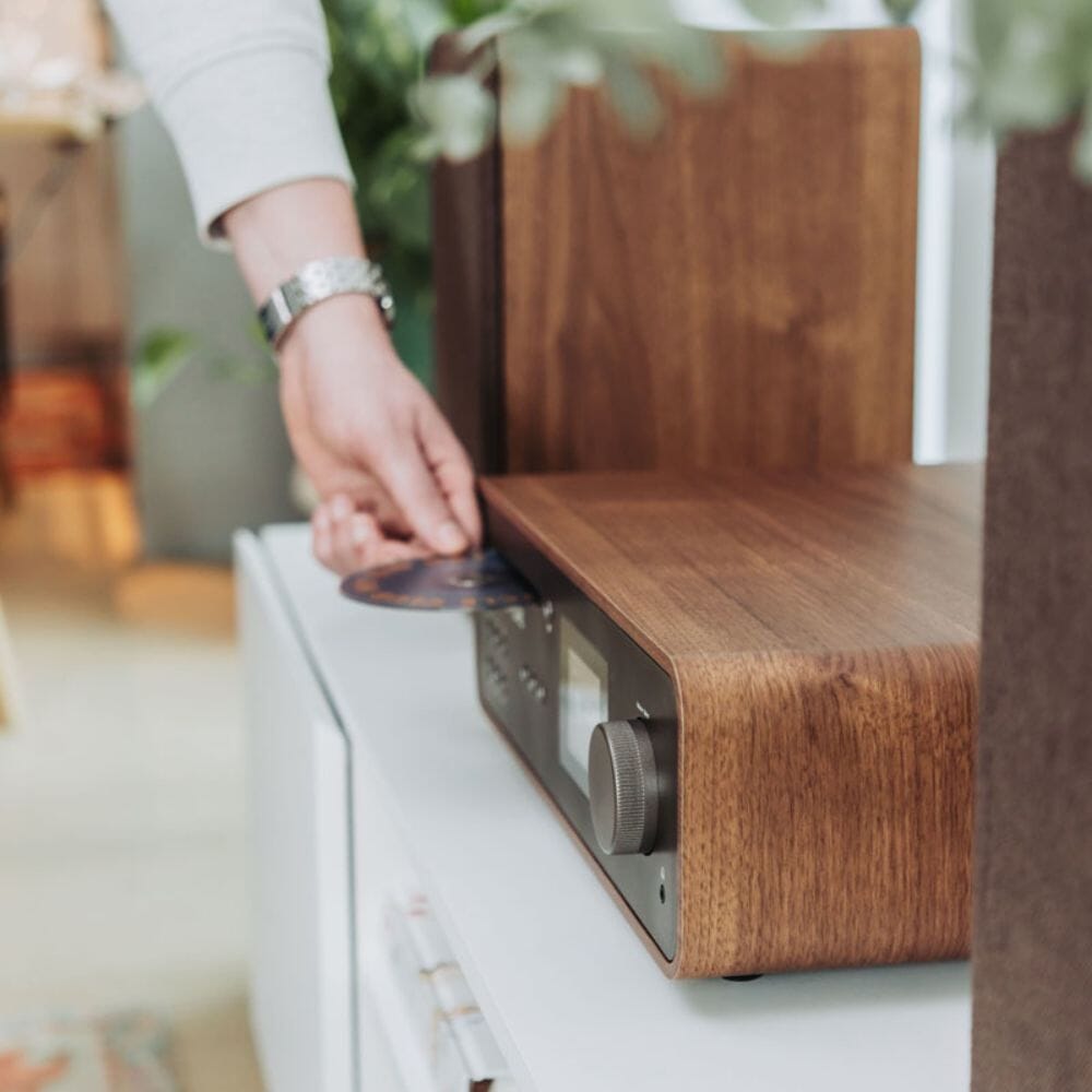 Pure Classic Stereo System with CD / Radio / Bluetooth + Pro-Ject E1.2 Audiophile Turntable - K&B Audio