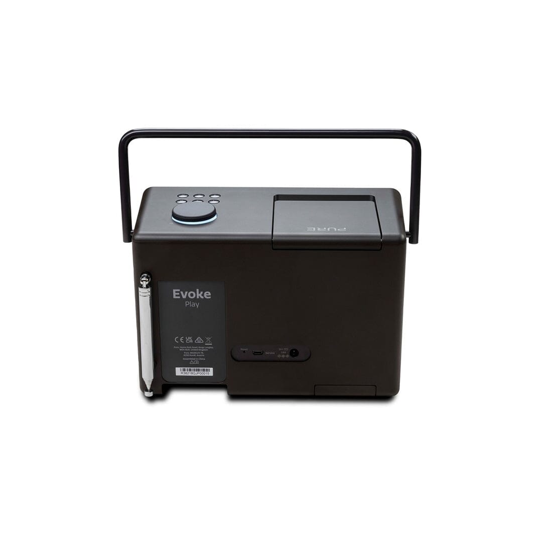Pure Evoke Play 40W Music System with DAB/FM/Internet Radio, Wi-Fi & Bluetooth - K&B Audio