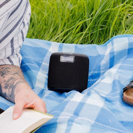 Pure Woodland Mini Portable Speaker with Bluetooth & FM/DAB Radio - K&B Audio
