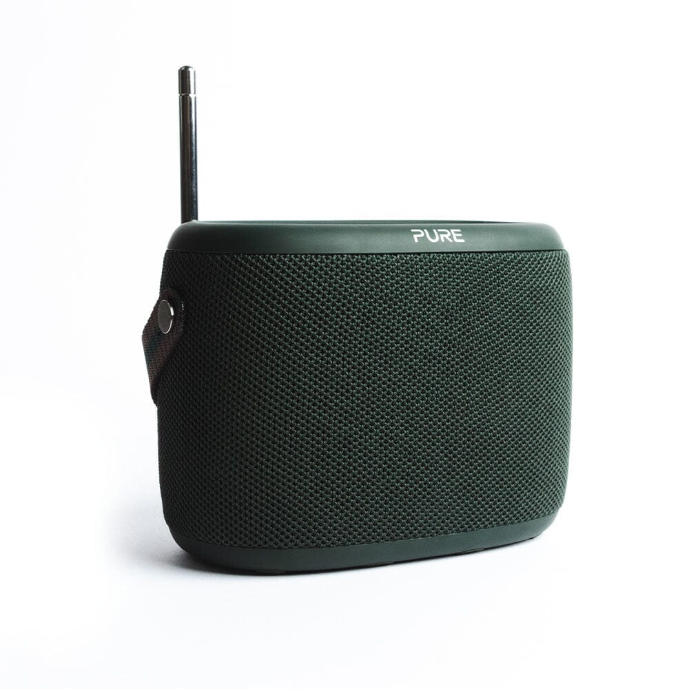 Pure Woodland Waterproof Portable Speaker with Bluetooth & FM/DAB Radio - K&B Audio