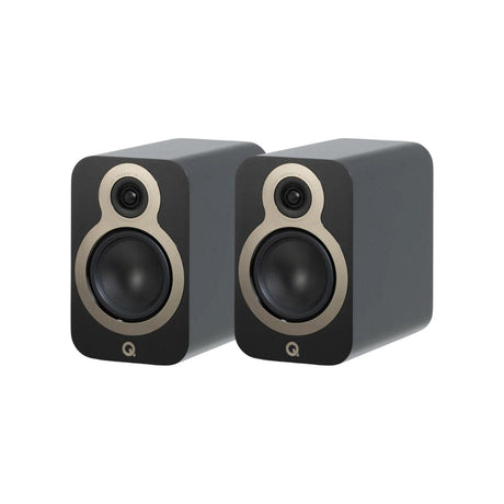 Q Acoustics 3010c 4" Bookshelf Speakers (Pair) - K&B Audio
