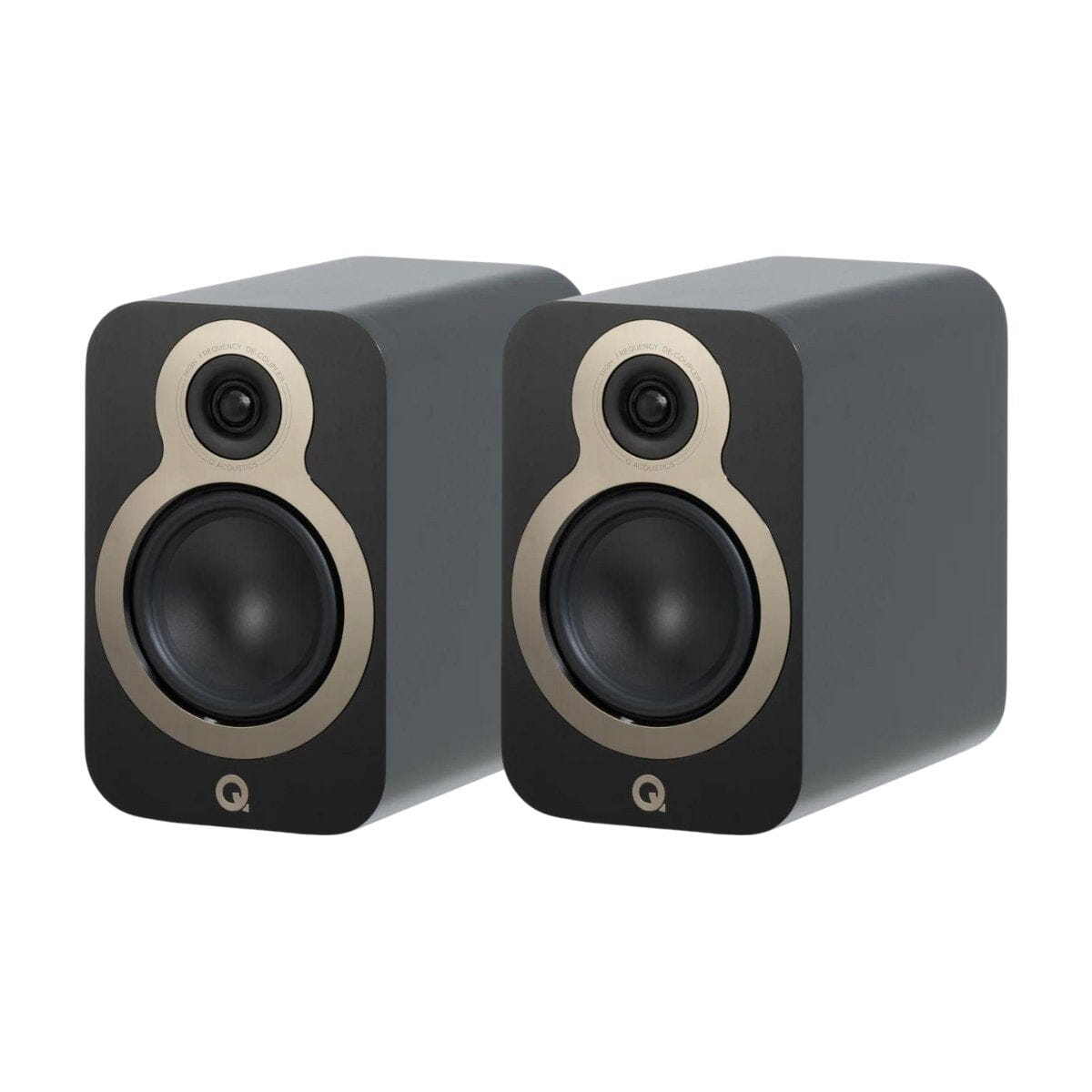 Q Acoustics 3030c 5.5" Bookshelf Speakers (Pair) - K&B Audio