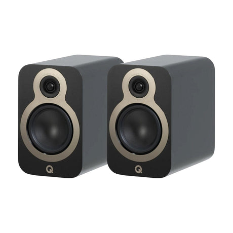Q Acoustics 3030c 5.5" Bookshelf Speakers (Pair) - K&B Audio