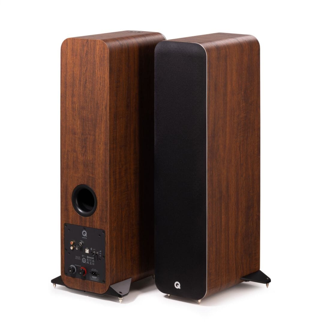 Pro-Ject E1 Phono Turntable + Q Acoustics M40 Active Floorstanding Speakers - K&B Audio