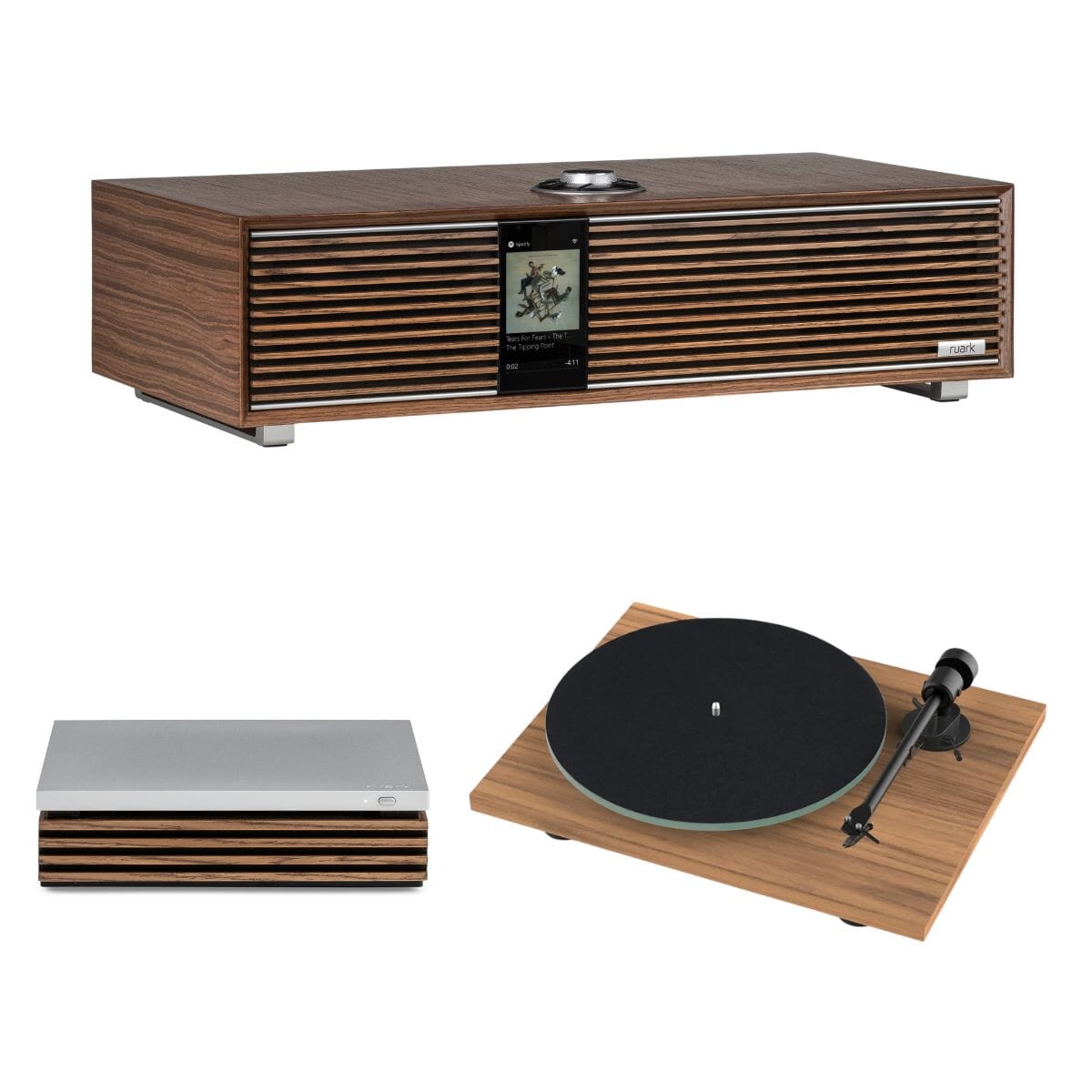 Ruark R410 All-In-One Music System + Pro-Ject T1 EVO Turntable Set - K&B Audio