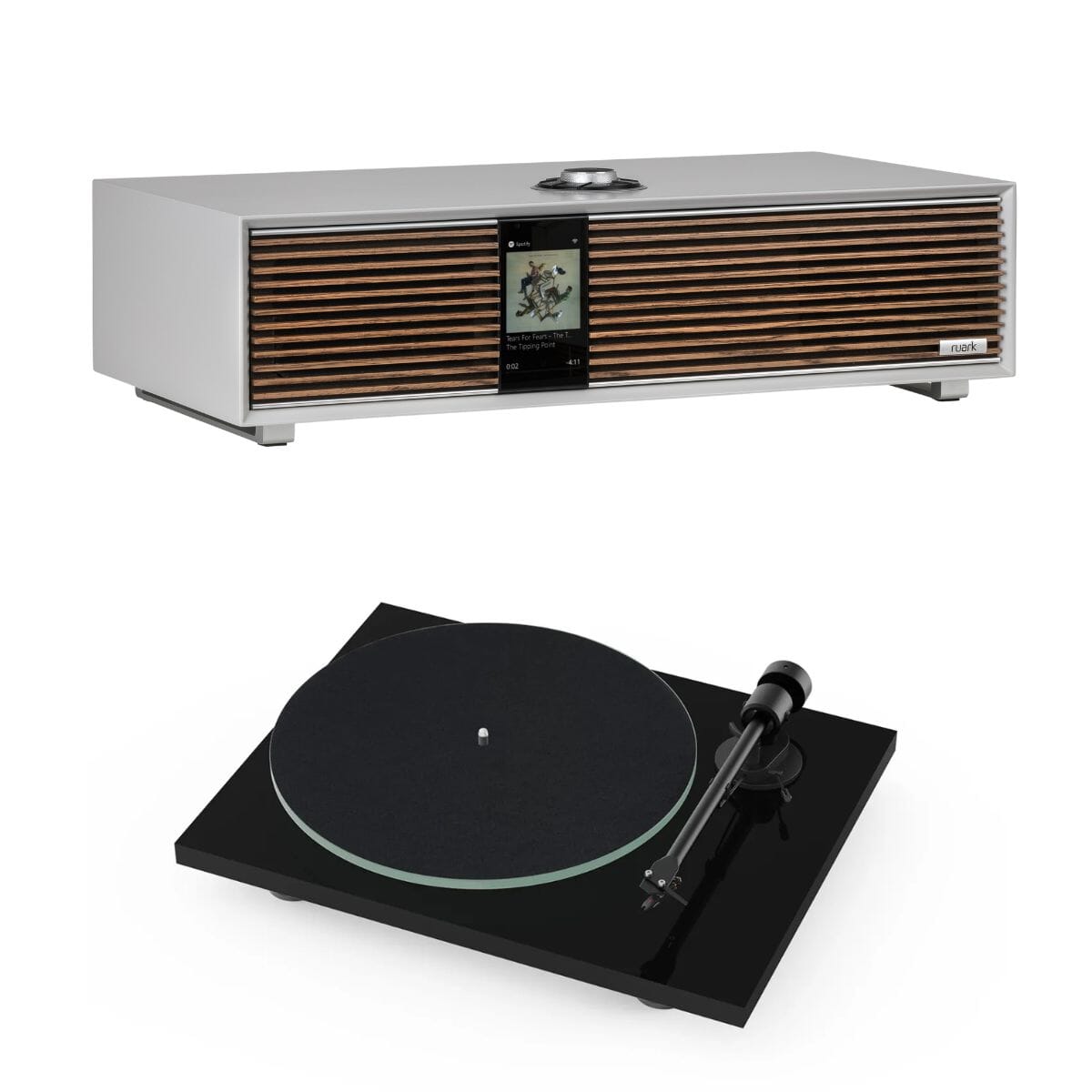 Ruark R410 All-In-One Music System + Pro-Ject T1 EVO Turntable Set - K&B Audio