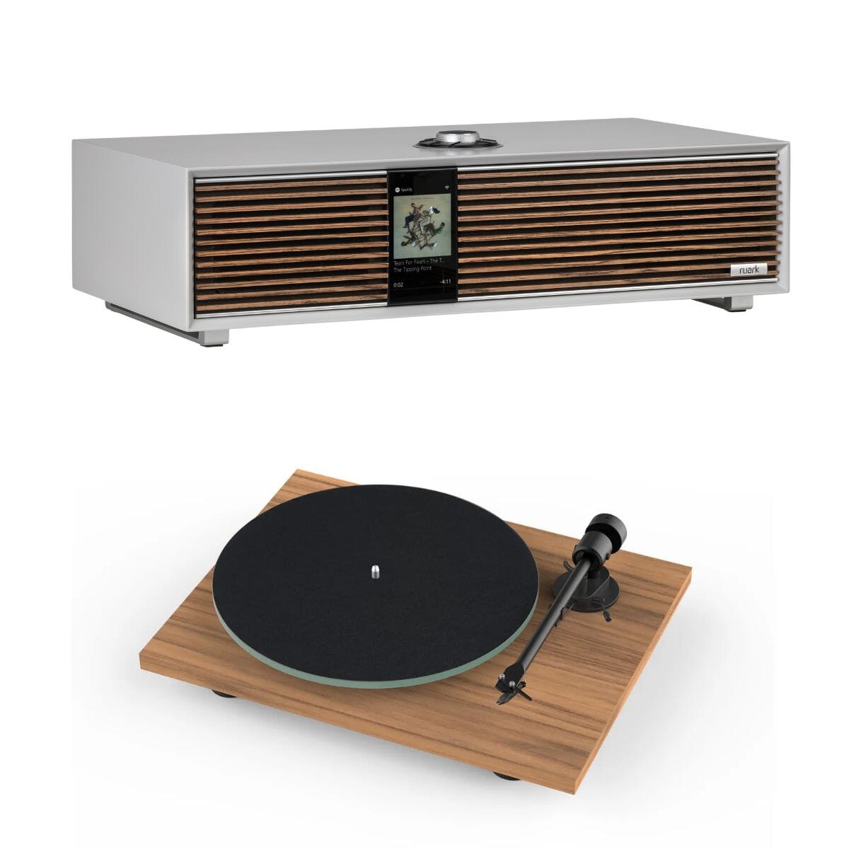 Ruark R410 All-In-One Music System + Pro-Ject T1 EVO Turntable Set - K&B Audio
