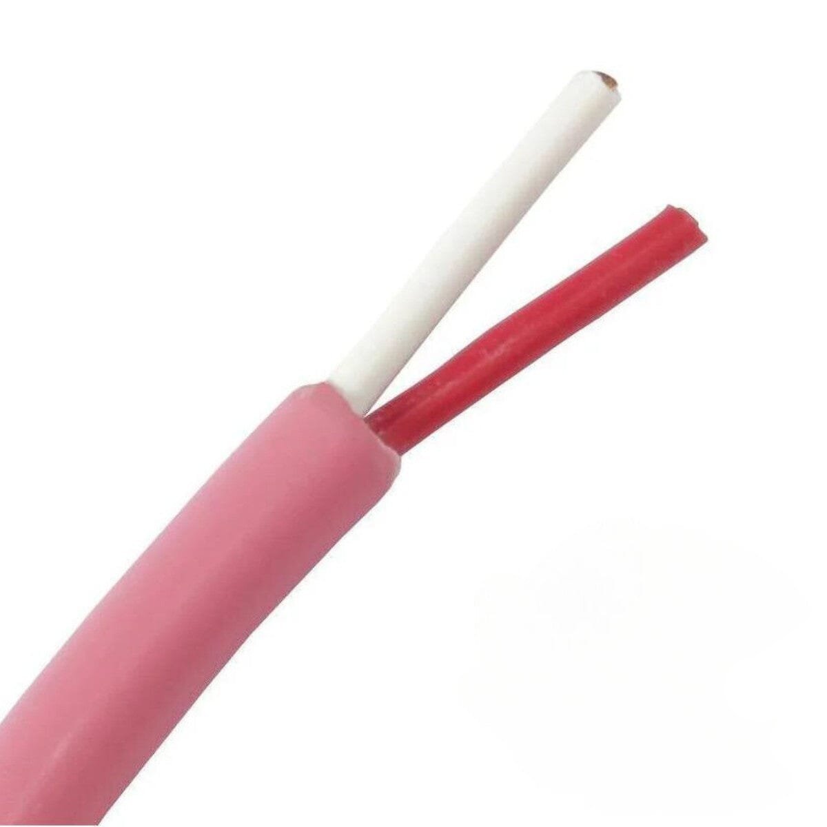 Samon 16/2 2 Core Speaker Cable LSOH Pink K&B Audio