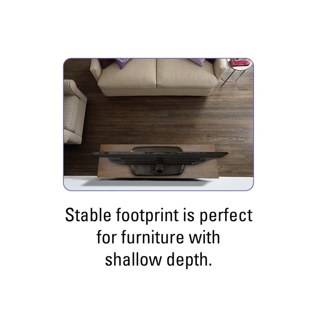 SANUS FTVS1-B2 32"-65” Swivel TV Pedestal Stand - K&B Audio