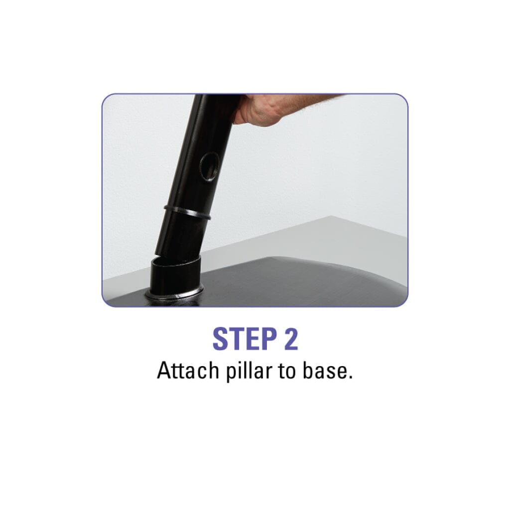 SANUS FTVS1-B2 32"-65” Swivel TV Pedestal Stand - K&B Audio