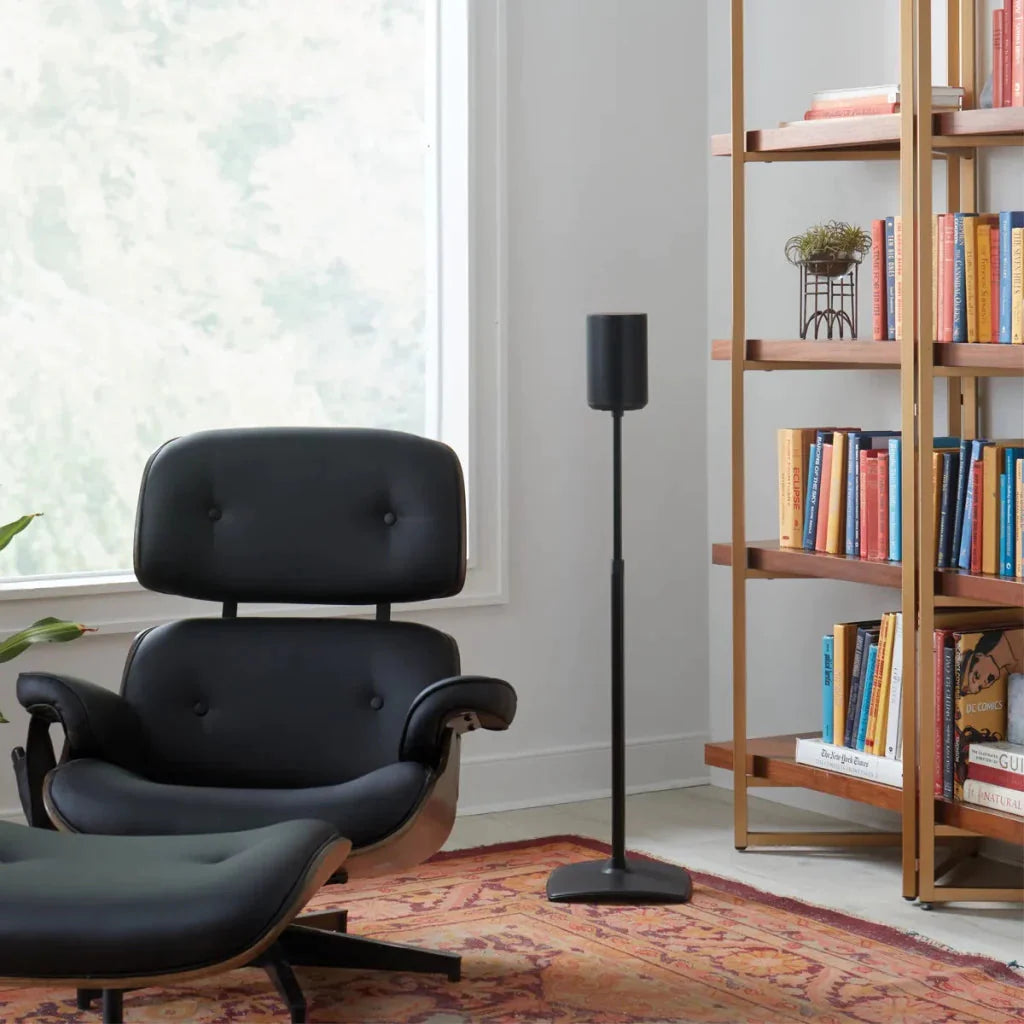 Sanus Height Adjustable Speaker Stand for Sonos Era 100 - Single - K&B Audio