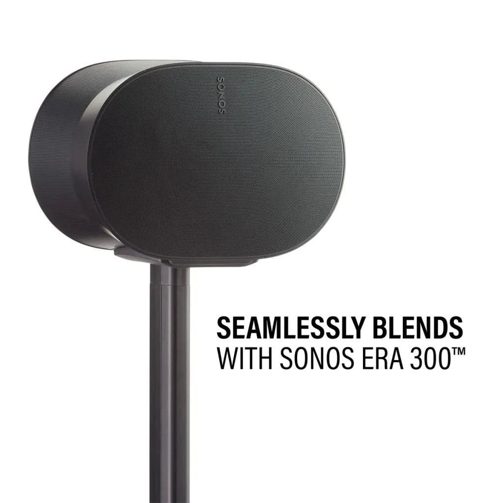 Sanus Height Adjustable Speaker Stand for Sonos Era 300 - Pair - K&B Audio