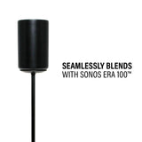 Sanus Height Adjustable Speaker Stands for Sonos Era 100™ - Pair - K&B Audio