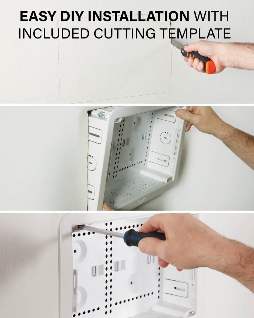 SANUS SA-IWB9 9" TV Media In Wall Box - K&B Audio