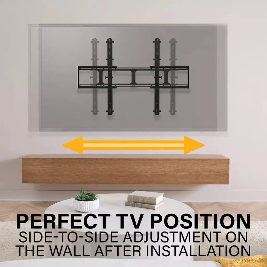 Sanus Super Slim Fixed Position TV Wall Mount for TVs 65" - 140" - K&B Audio