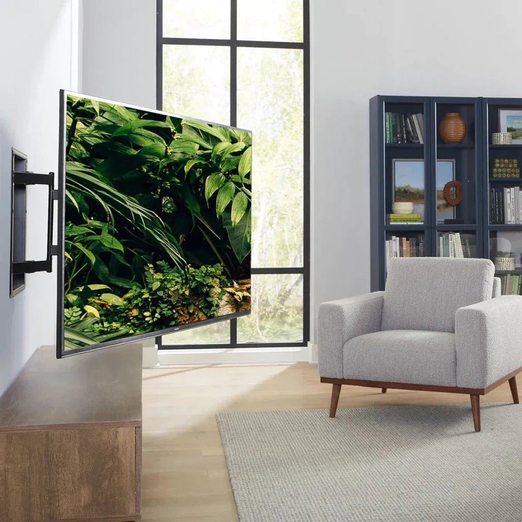 SANUS VIWLF128 Premium Large In-Wall Full-Motion Mount for TVs 42"-85" - K&B Audio