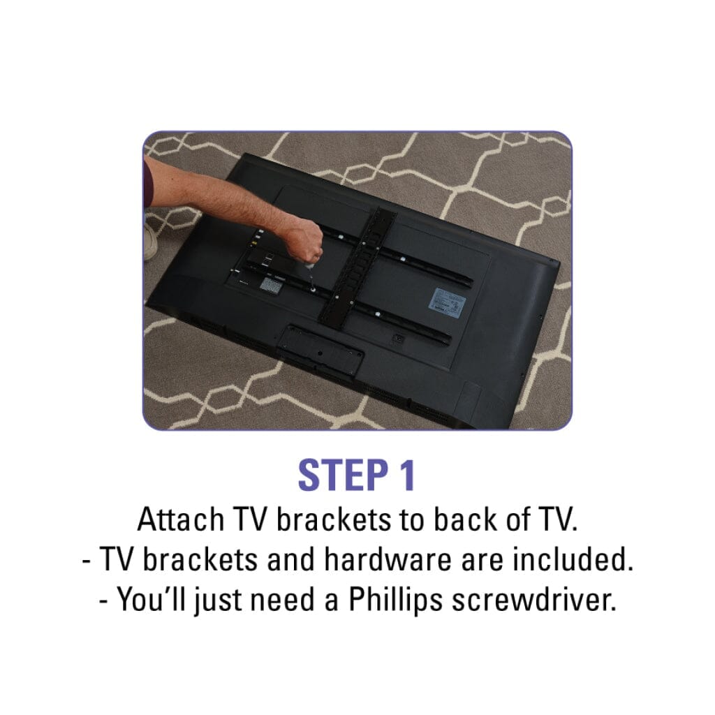 Sanus VTVS1 Swivel TV Base for TV's 32-60" - K&B Audio