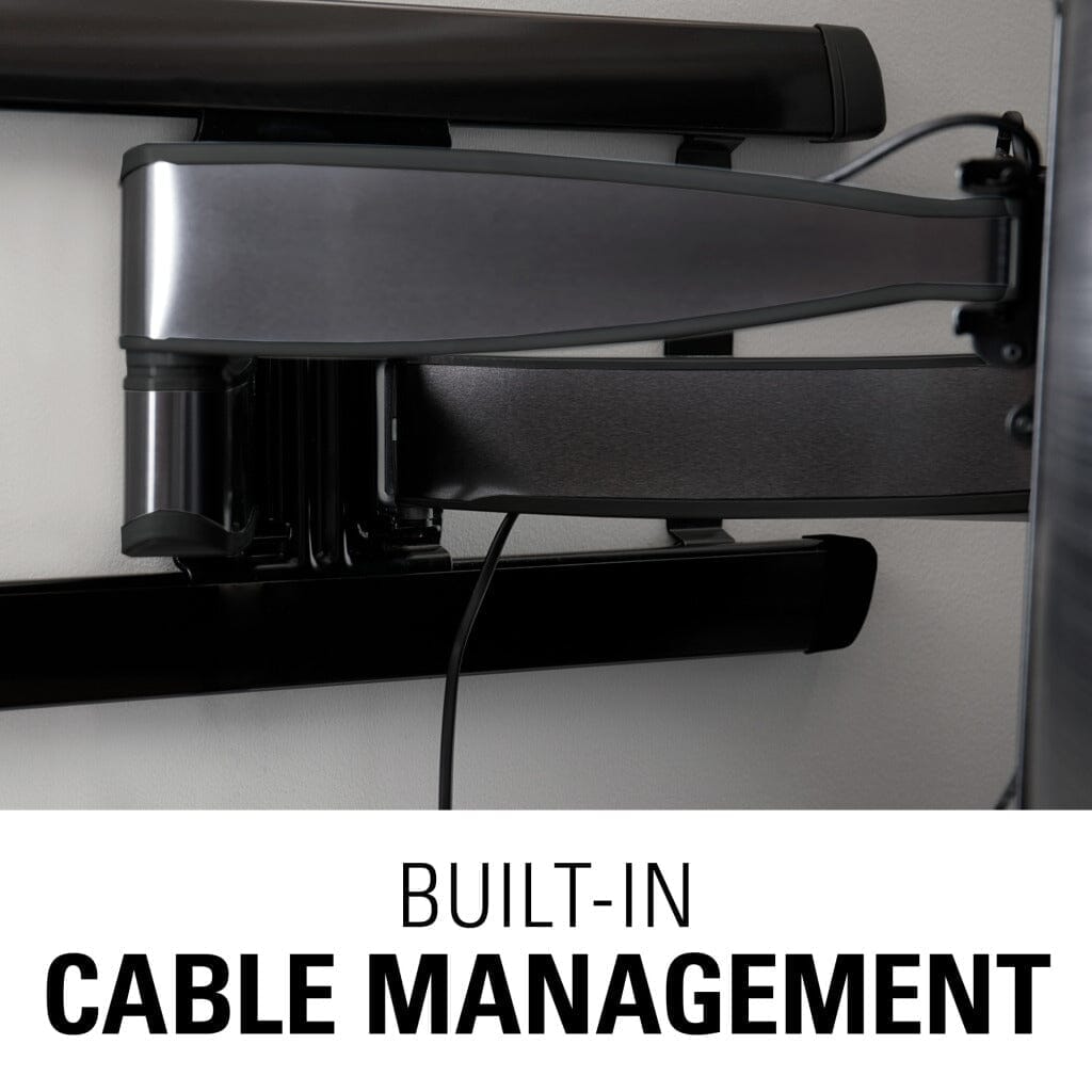 SANUS VXF730-B2 Premium Full Motion TV Wall Mount for 46"-95" TVs - K&B Audio