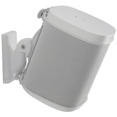 Sanus Wireless Speaker Swivel & Tilt Wall Mount For Sonos ONE, Play:1 & Play:3 - (Single) - K&B Audio