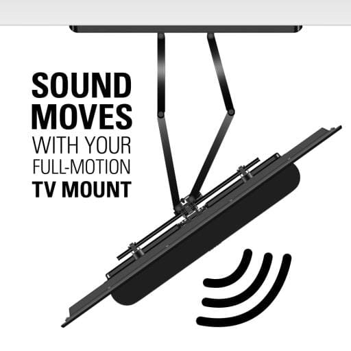 Sanus WSSBM1 TV Mount For Sonos Beam Soundbar - K&B Audio