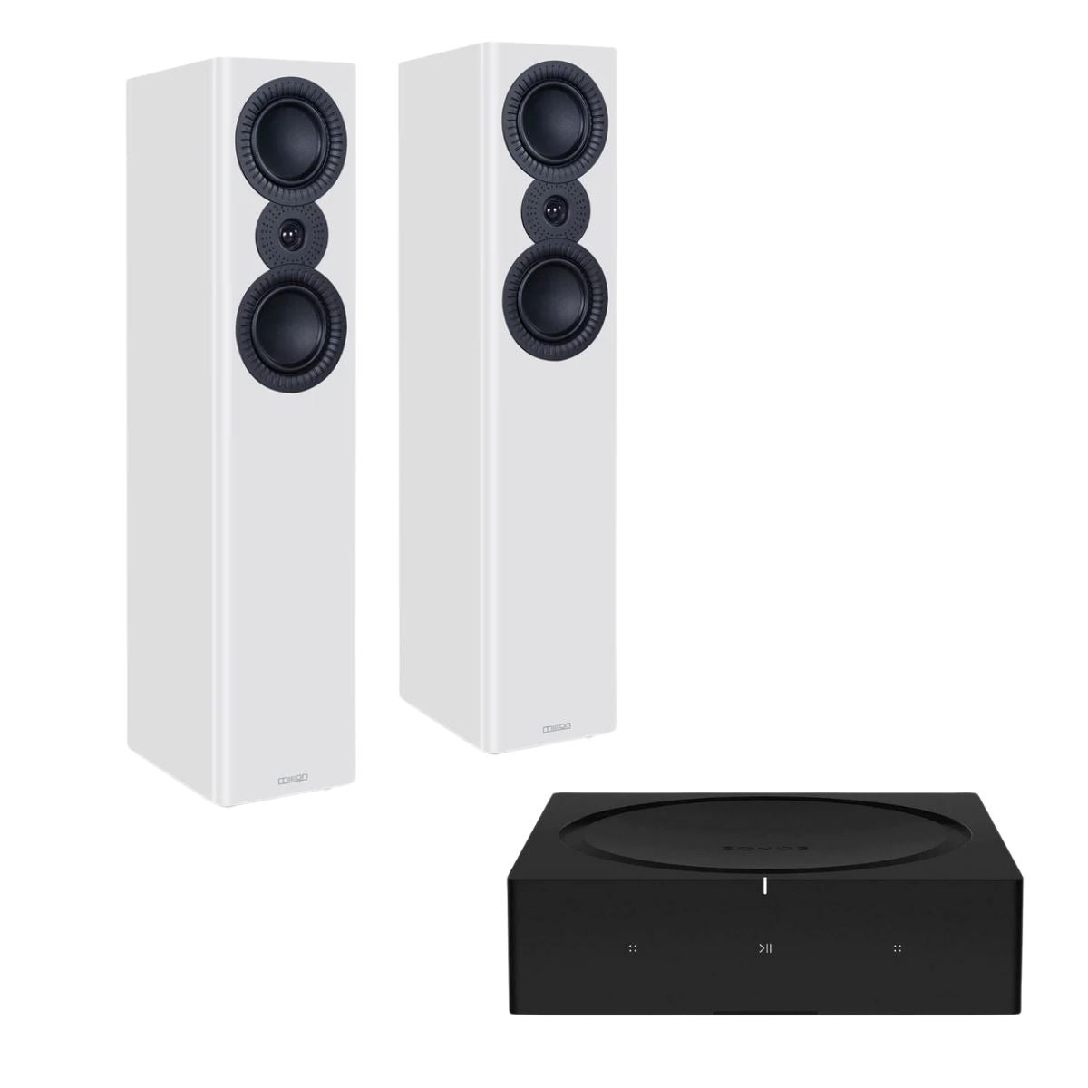 Sonos AMP + Mission LX-4 Floorstanding Speakers - K&B Audio