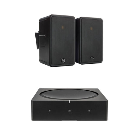 Sonos AMP + Monitor Audio Climate 50 Outdoor Speakers (Pair) - K&B Audio