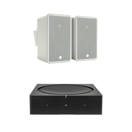 Sonos AMP + Monitor Audio Climate 50 Outdoor Speakers (Pair) - K&B Audio