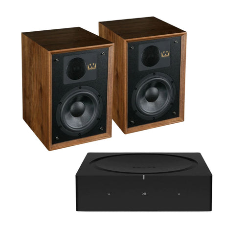 Sonos AMP + Wharfedale Denton 85 Bookshelf Speakers - K&B Audio