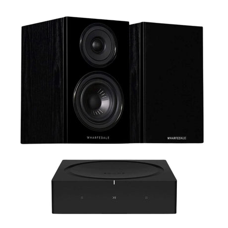 Sonos AMP + Wharfedale Diamond 12.2 Bookshelf Speakers - K&B Audio