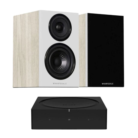 Sonos AMP + Wharfedale Diamond 12.2 Bookshelf Speakers - K&B Audio