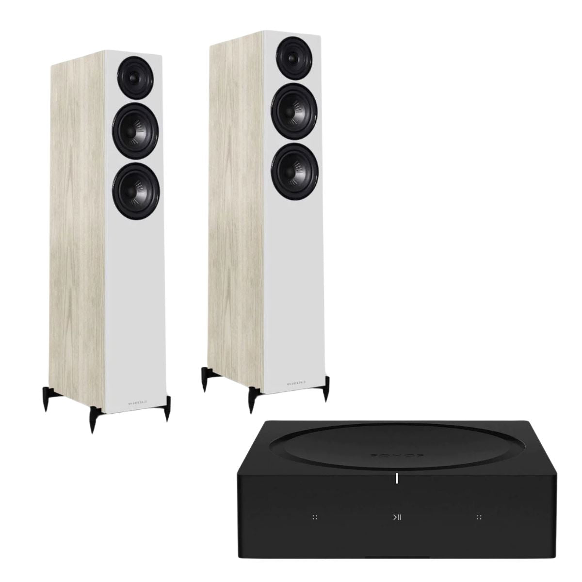 Sonos AMP + Wharfedale Diamond 12.3 Floorstanding Speakers - K&B Audio