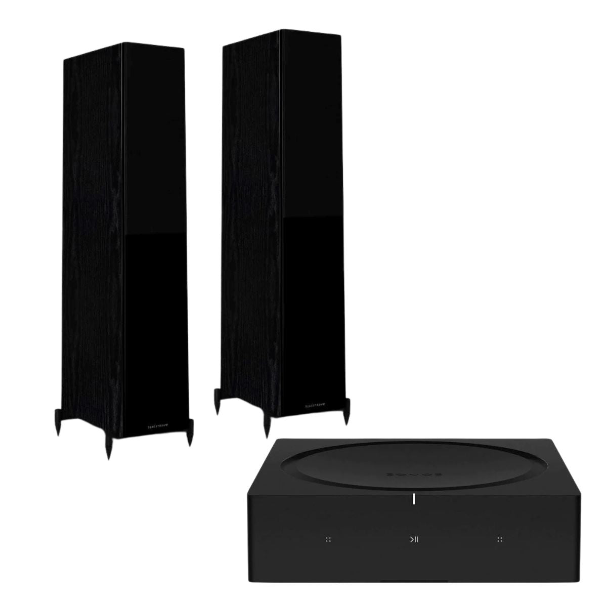 Sonos AMP + Wharfedale Diamond 12.4 Floorstanding Speakers - K&B Audio
