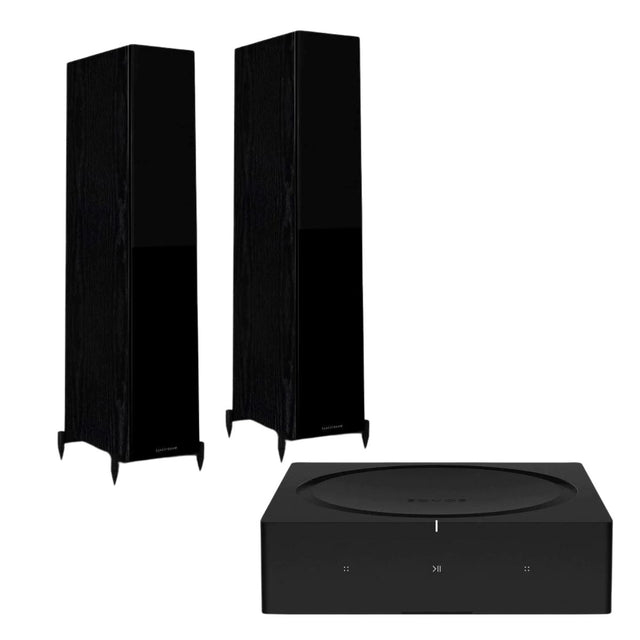 Sonos AMP + Wharfedale Diamond 12.4 Floorstanding Speakers - K&B Audio