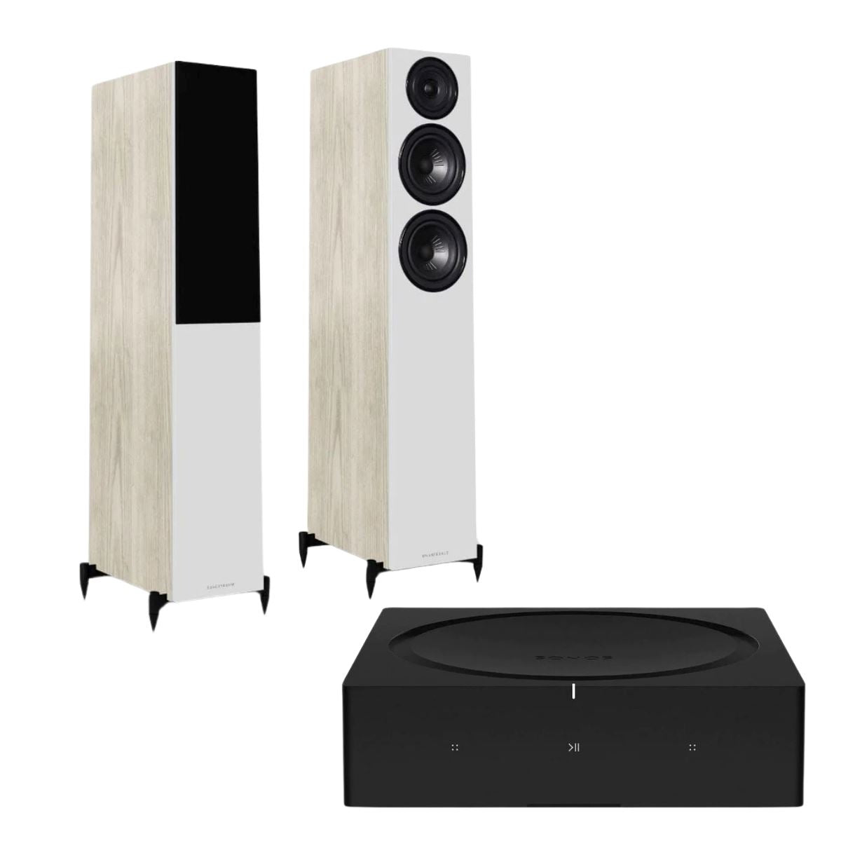 Sonos AMP + Wharfedale Diamond 12.4 Floorstanding Speakers - K&B Audio