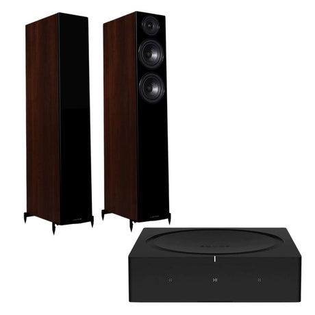 Sonos AMP + Wharfedale Diamond 12.4 Floorstanding Speakers - K&B Audio