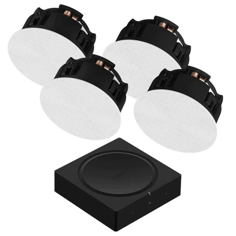 Sonos AMP + Sonos 6.5” In Ceiling Speakers - K&B Audio