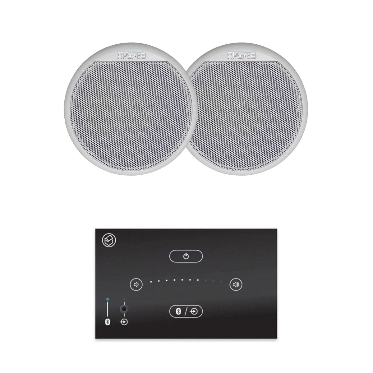 Systemline E50 5" Bluetooth Sauna Ceiling Speaker System - K&B Audio