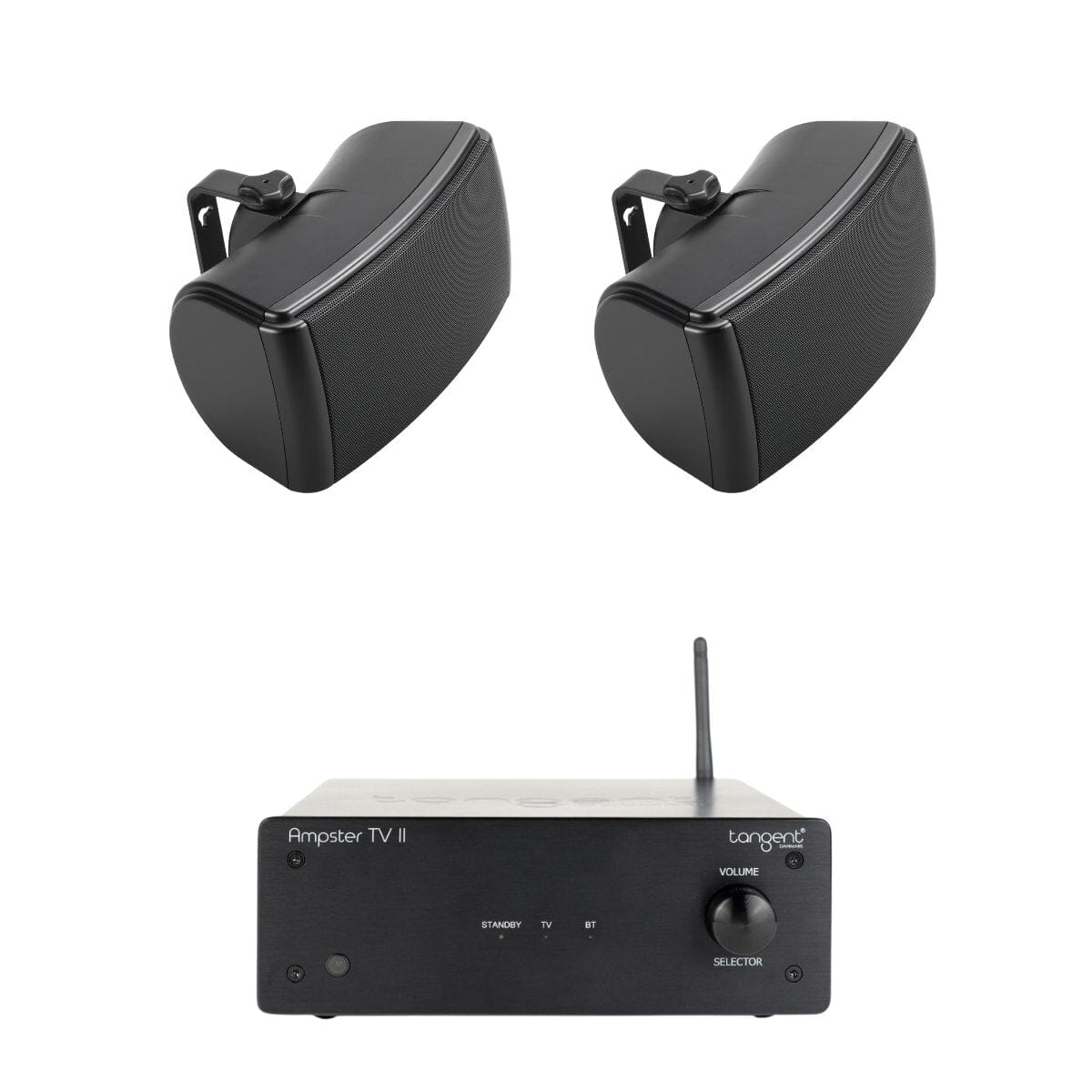 Tangent Ampster + Q Acoustics QI45EW 4.5" Outdoor Speakers - K&B Audio