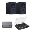 WiiM AMP + Audio-Technica LP3XBT + Mission LX-1 Bookshelf Speakers - K&B Audio