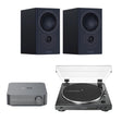 WiiM AMP + Audio-Technica LP60X + Mission LX-1 Bookshelf Speakers - K&B Audio