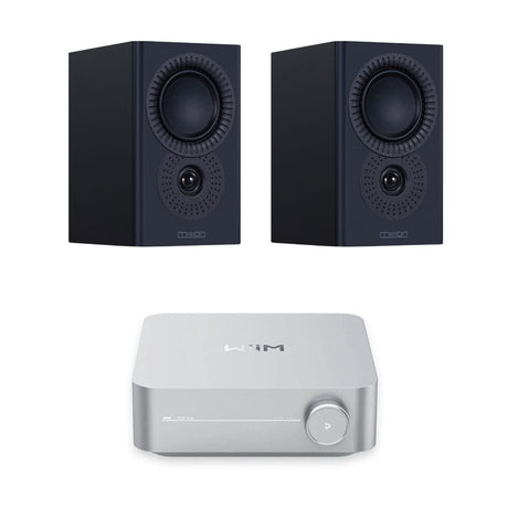 WiiM AMP + Mission LX-2 Bookshelf Speakers - K&B Audio
