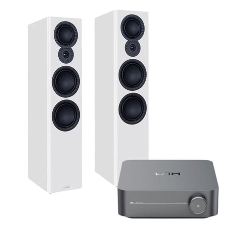 WiiM AMP + Mission LX-6 Floorstanding Speakers - K&B Audio