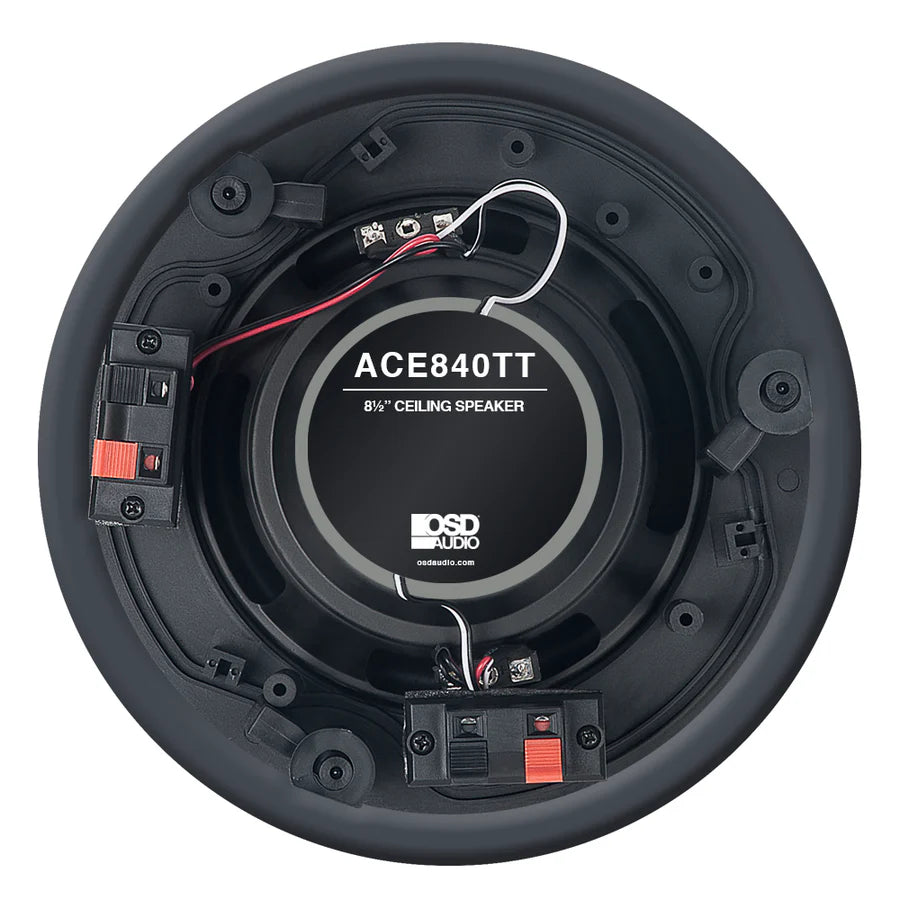WiiM AMP Wi-Fi & Bluetooth Amplifier + OSD Audio ACE840TT 8" Single Stereo Ceiling Speaker - K&B Audio