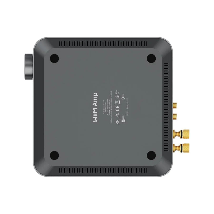 WiiM AMP Wi-Fi & Bluetooth Amplifier + OSD Audio ICE600WRS 6.5" Water Resistant Ceiling Speakers - K&B Audio