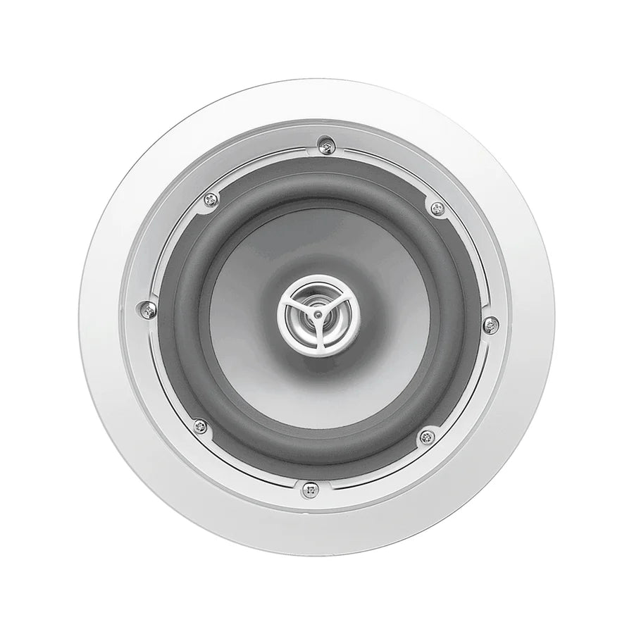 WiiM AMP Wi-Fi & Bluetooth Amplifier + OSD Audio ICE600WRS 6.5" Water Resistant Ceiling Speakers - K&B Audio